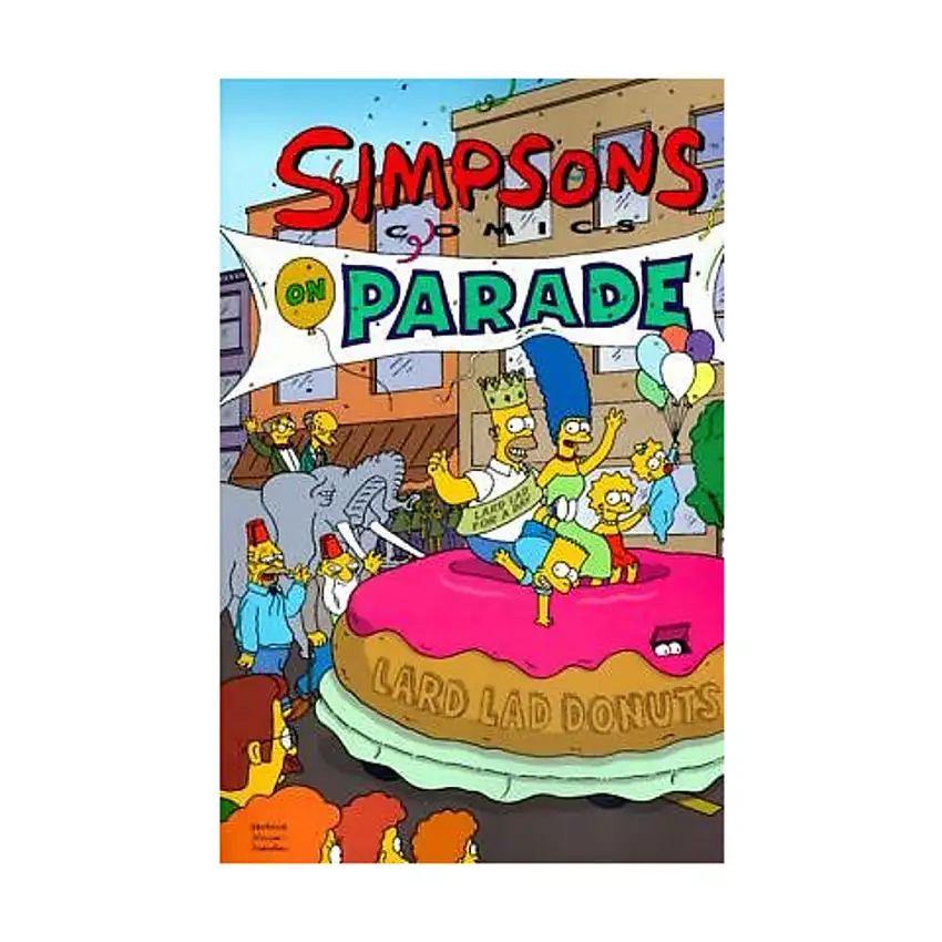 Simpsons Comics on Parade