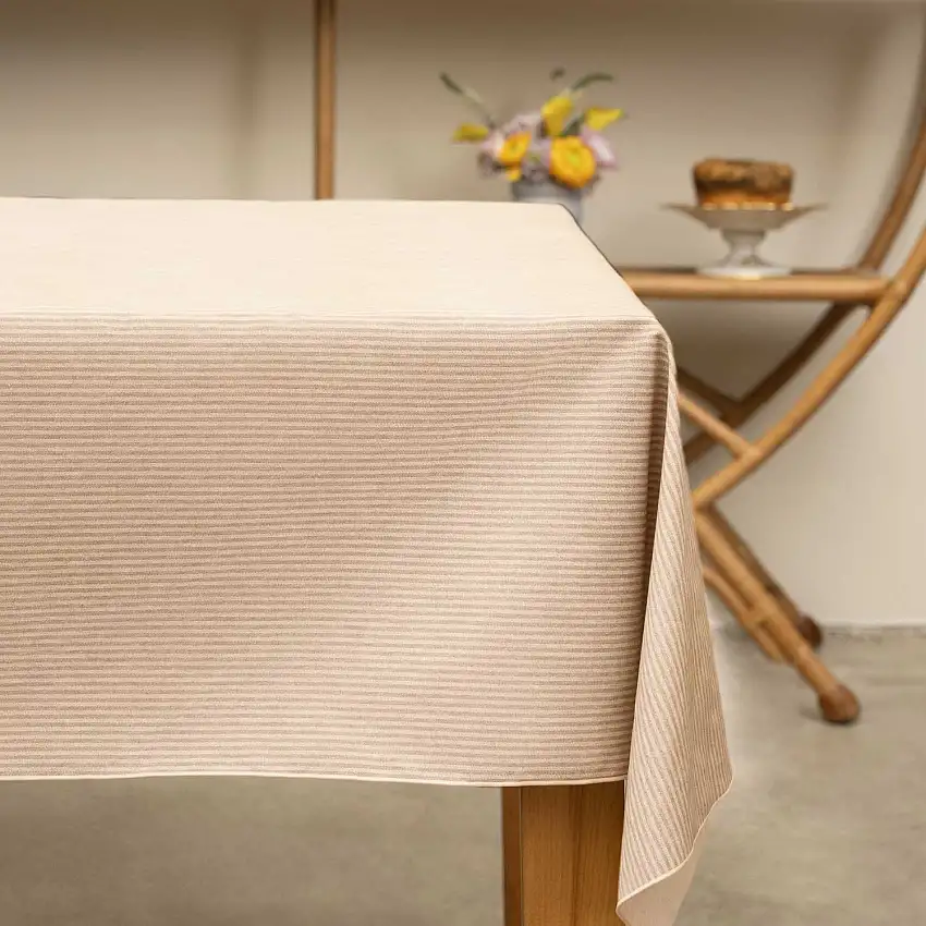 Sandbar Stripe Tablecloth
