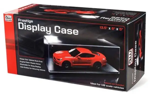 Auto World AWDC001 1/18 Plastic Display Case for Diecast Car Models