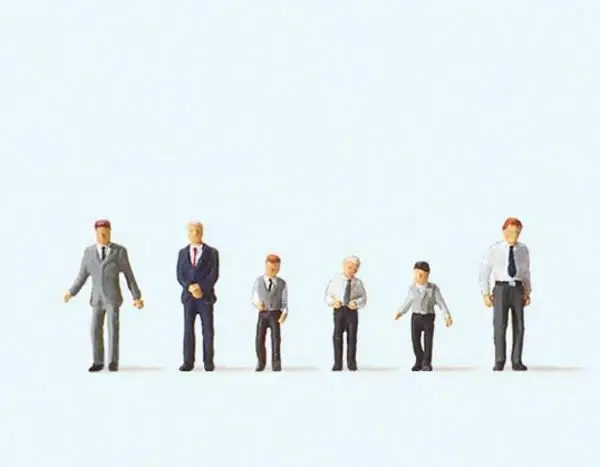 Preiser 79221 N Scale Pedestrians -- Churchgoers (2)