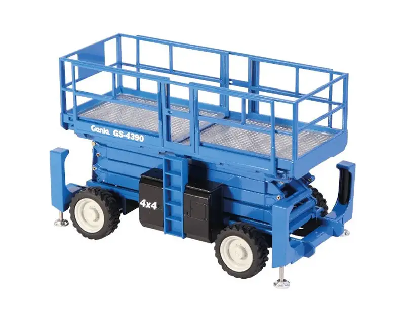 NZG 995 1/32 Scale Genie Gs 4390 Rt Scissor Lift Steerable Front
