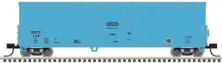Atlas 50005152 N Scale NACC 50' Smooth-Side RBL Insulated Boxcar - Ready to Run - Master(R) -- Quaker Oats QOCX 109 (blue)