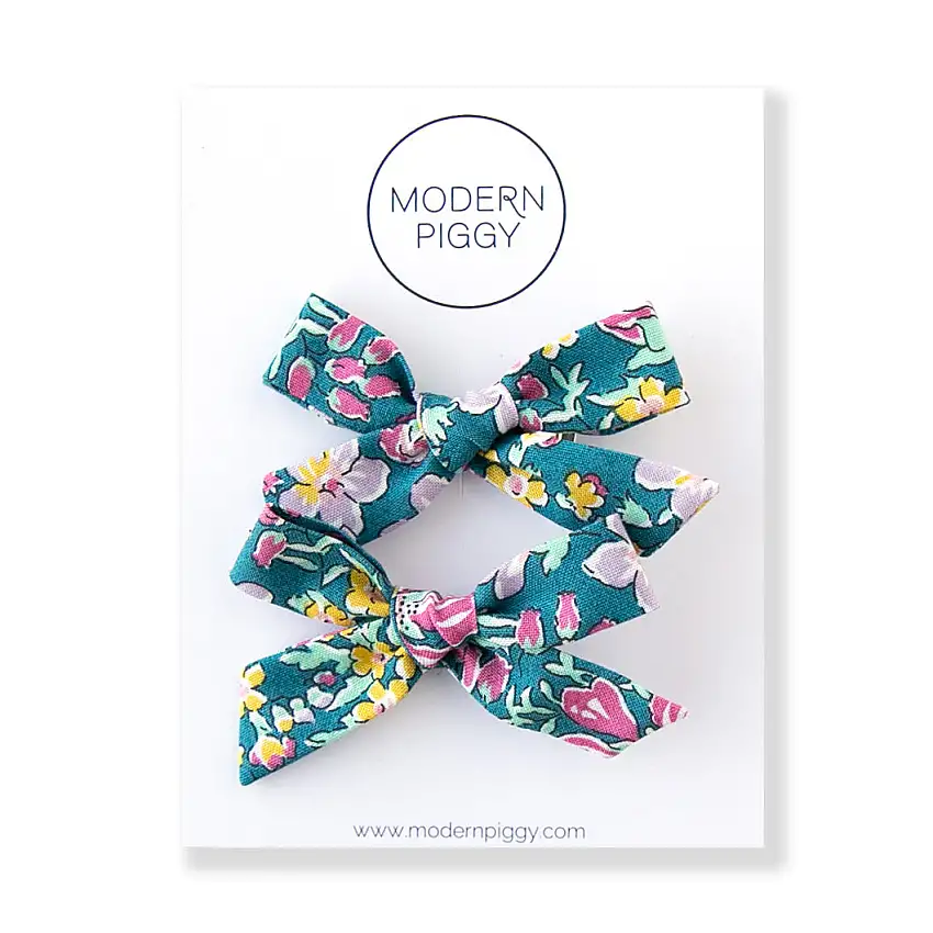 Greenhouse | Pigtail Set - Hand-tied Bow