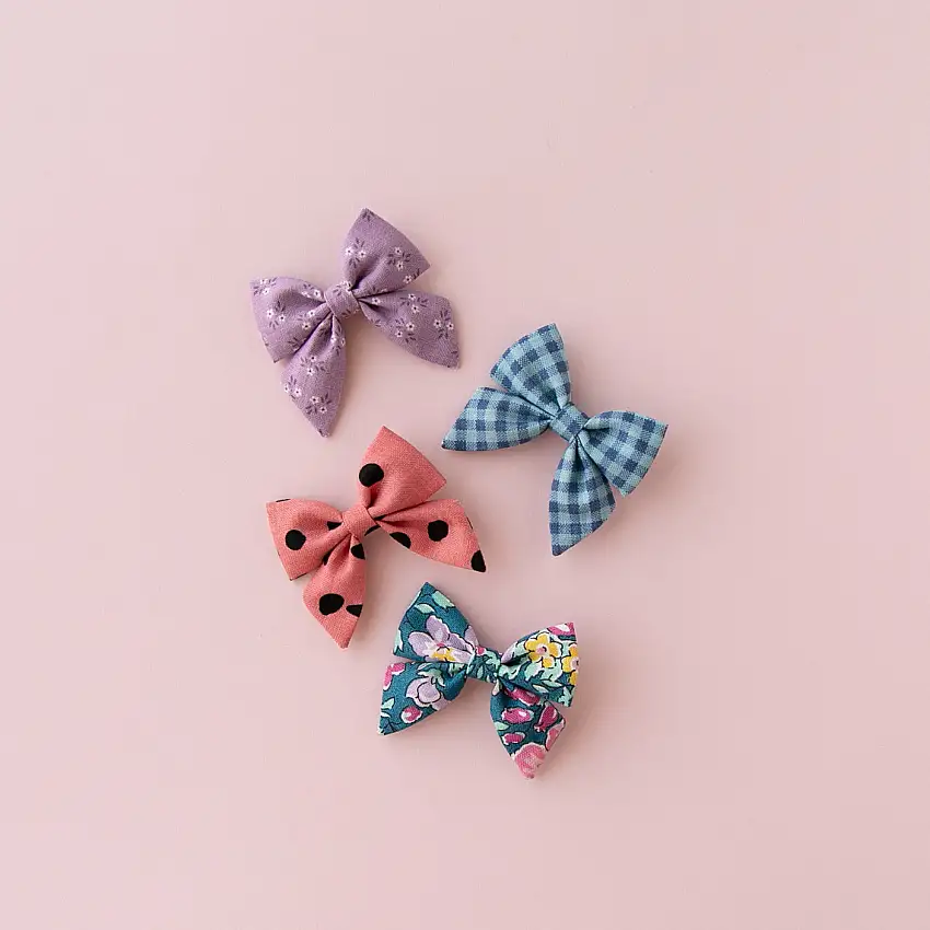 Back 2 School | Mini Piggy Bow Set