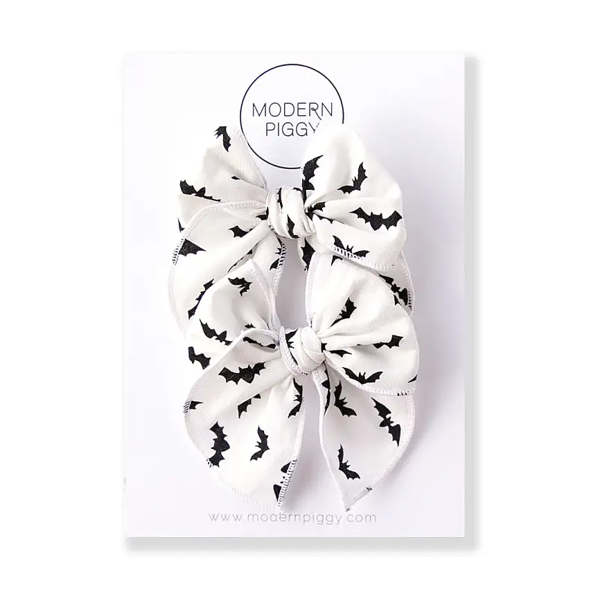 Batty | Pigtail Set - Petite Party Bow