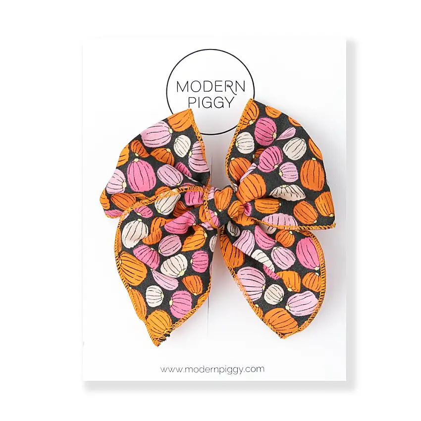 Pumpkin Patch | Petite Party Bow