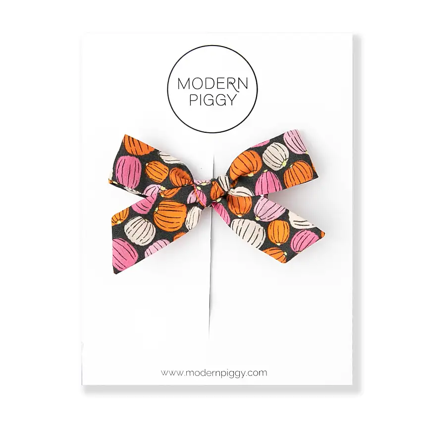 Pumpkin Patch | Hand-tied Bow