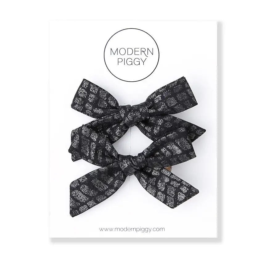 Snake Skin | Pigtail Set - Hand-tied Bow (copy)