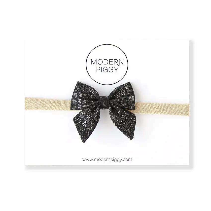 Snake Skin | Mini Piggy Bow