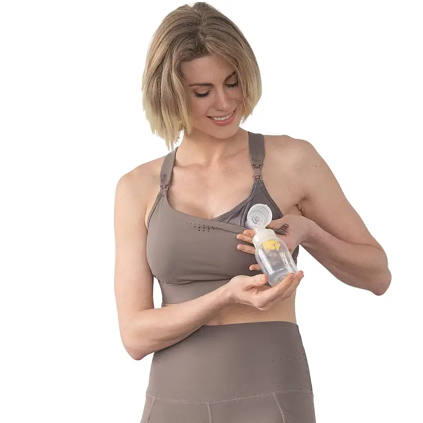 Venice 5 Ultimate Support Full Coverage Nursing & Pumping Sports Bra (nomad)