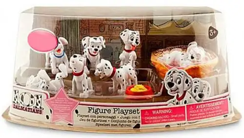 Disney 101 Dalmatians Exclusive 10-Piece PVC Figure Play Set [Damaged Package]