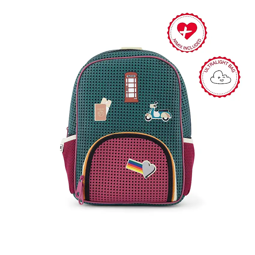 Starter Backpack Artist Green With Nimix London Set