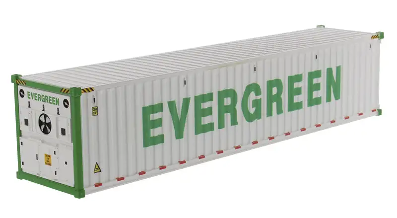 Diecast Masters 91028A 1/50 Scale Evergreen - 40' Refrigerated Shipping Container