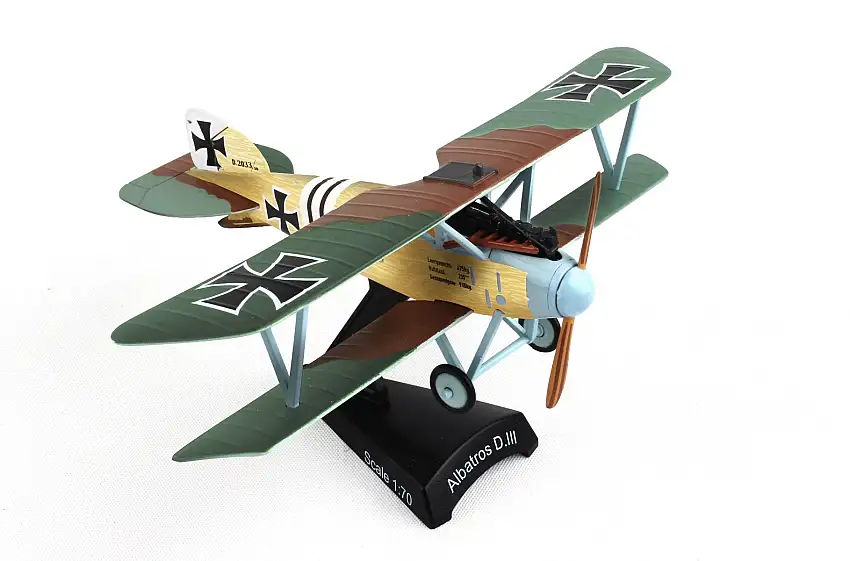 Postage Stamp Planes PS5405-1 Postage Stamp Albatros Diii 1/70