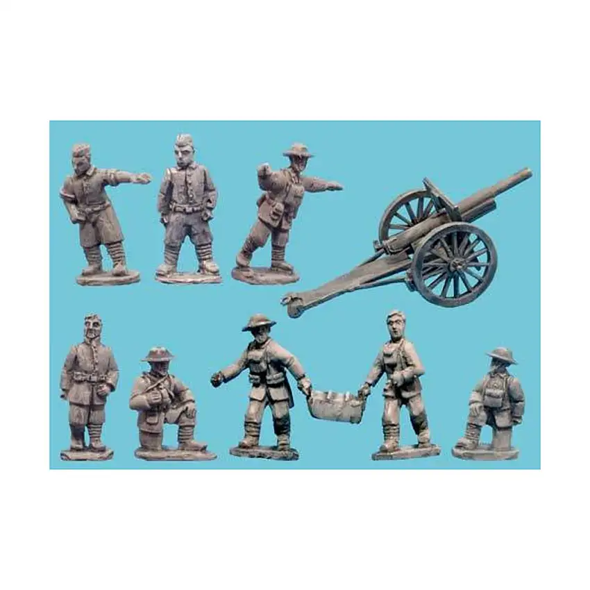 75mm Field Gun and Crew