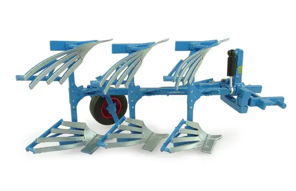 Universal Hobbies 5262 1/32 Scale Lemken Opal 090 3-Furrow Reversible Plow Slatted