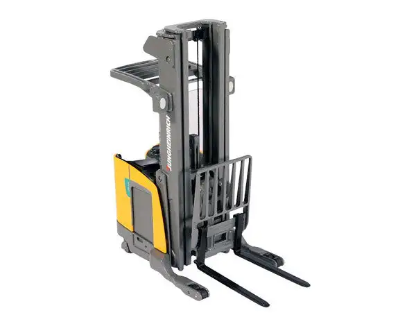 NZG 934 1/25 Scale Jungheinrich Etr340 Reach Truck Steerable Wheels Telescopic Boom