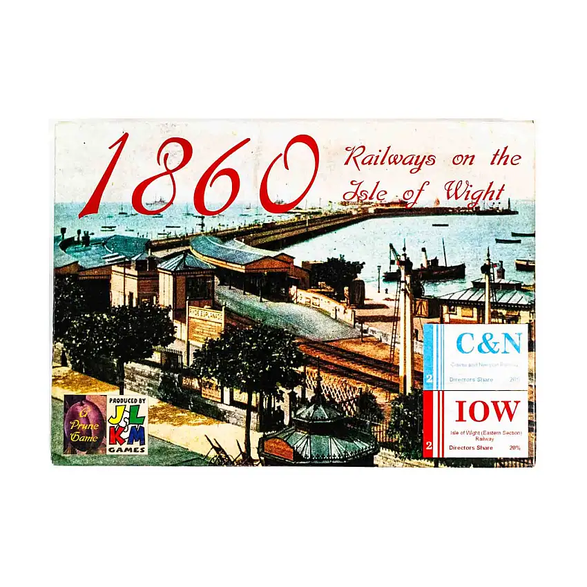 1860 - Railways on the Isle of Wight w/Locomotives on the Isle of Wight!