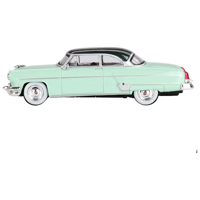 1954 Lincoln Capri Parklane Green with Bloomfield Green Top Limited Edition to 2760 pieces Worldwide 1/64 Diecast Model Car by Mini GT
