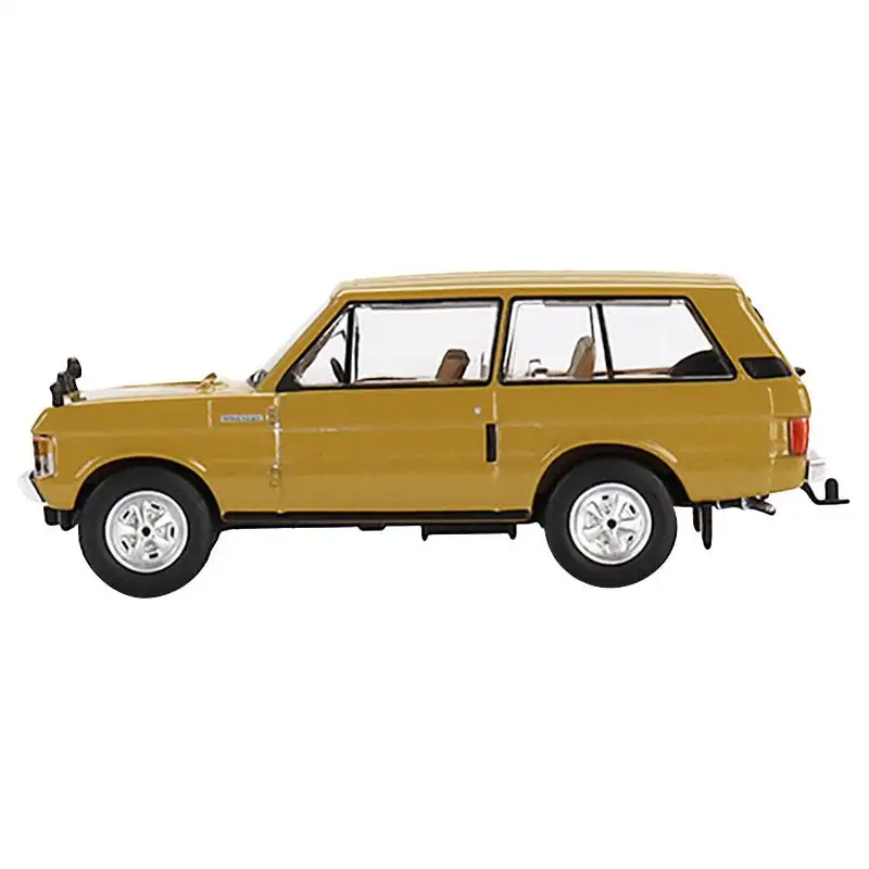 1971 Range Rover Bahama Gold Limited Edition 1/64 Diecast Model Car by Mini GT