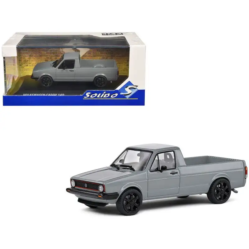 1982 Volkswagen Caddy MKI Pickup Truck Nardo Gray 1/43 Diecast Model Car by Solido