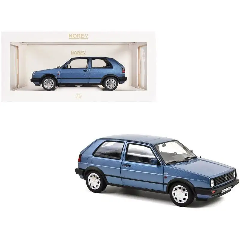 1988 Volkswagen Golf "10 Million" Star Blue Metallic 1/18 Diecast Model Car by Norev