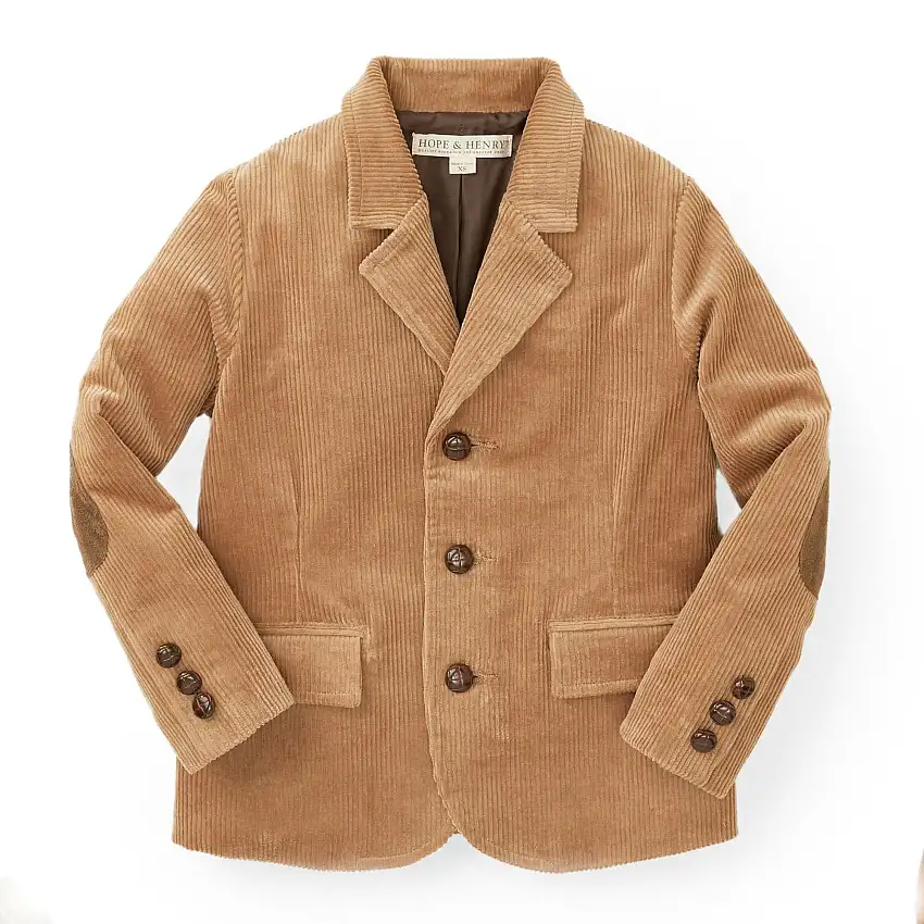 Corduroy Blazer With Elbow Patches - Baby