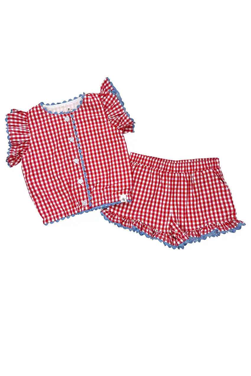 All American Gingham Set