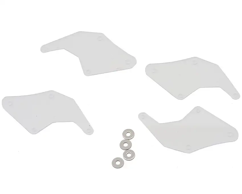 1RC Racing 1/18 Mini Sprint Front Wing Mount Plates (4)