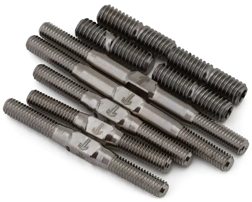 1UP Racing Xray X4 2025 Pro Duty Titanium Turnbuckles Set (Silver)