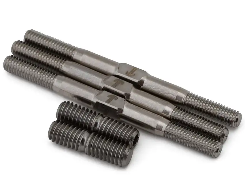 1UP Racing Xray X1 2025 Pro Duty Titanium Turnbuckles Set (Silver)