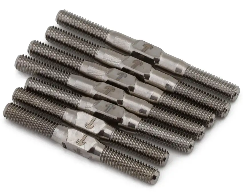 1UP Racing Yokomo SD 3.0 Pro Duty Titanium Turnbuckles Set (Silver)