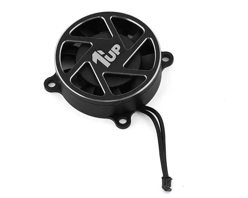 1UP Racing UltraLite Aluminum 40mm High-Speed Cooling Fan (Black)