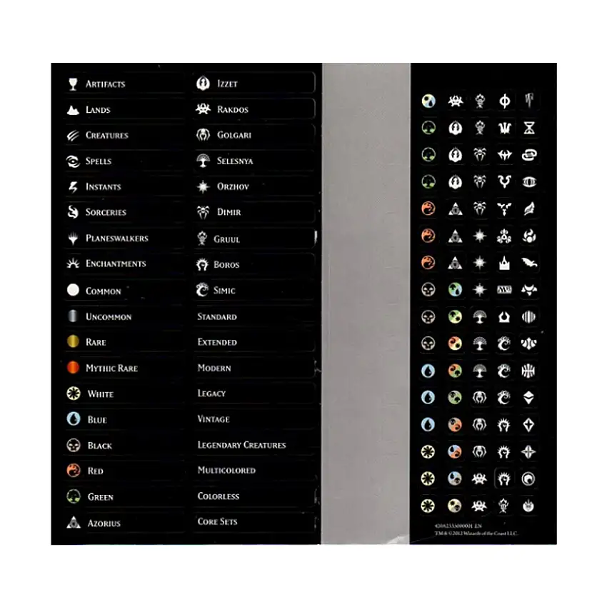 2012 Holiday Gift Box - Sticker Sheet