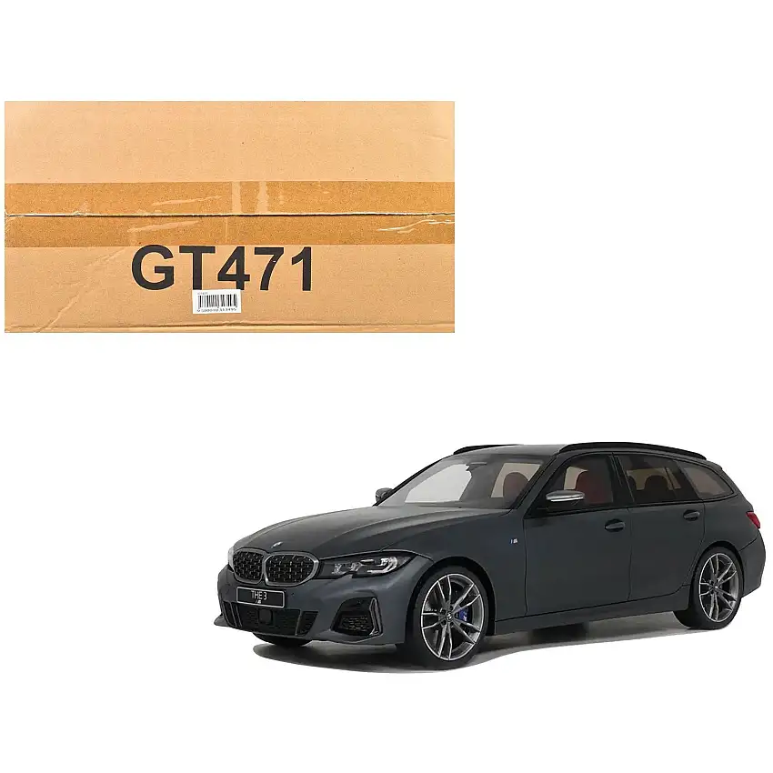2019 BMW M340i Xdrive M Gray Metallic 1/18 Model Car by GT Spirit