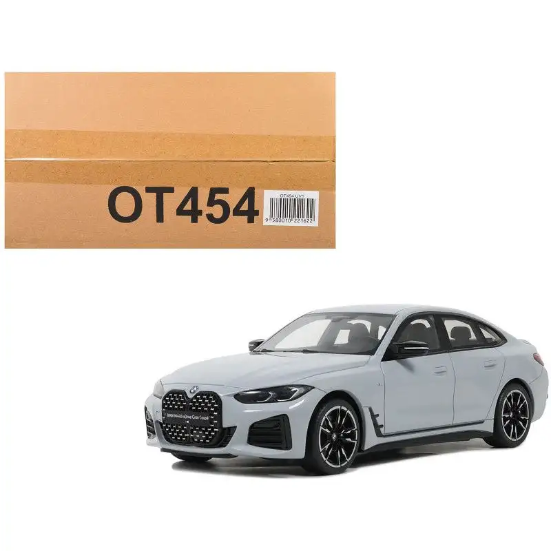 2021 BMW M440i xDrive Gran Coupe Brooklyn Gray Metallic 1/18 Model Car by Otto Mobile