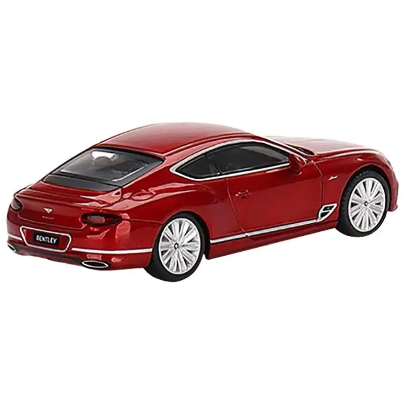 2022 Bentley Continental GT Speed Candy Red Limited Edition to 1200 pieces Worldwide 1/64 Diecast Model Car by Mini GT