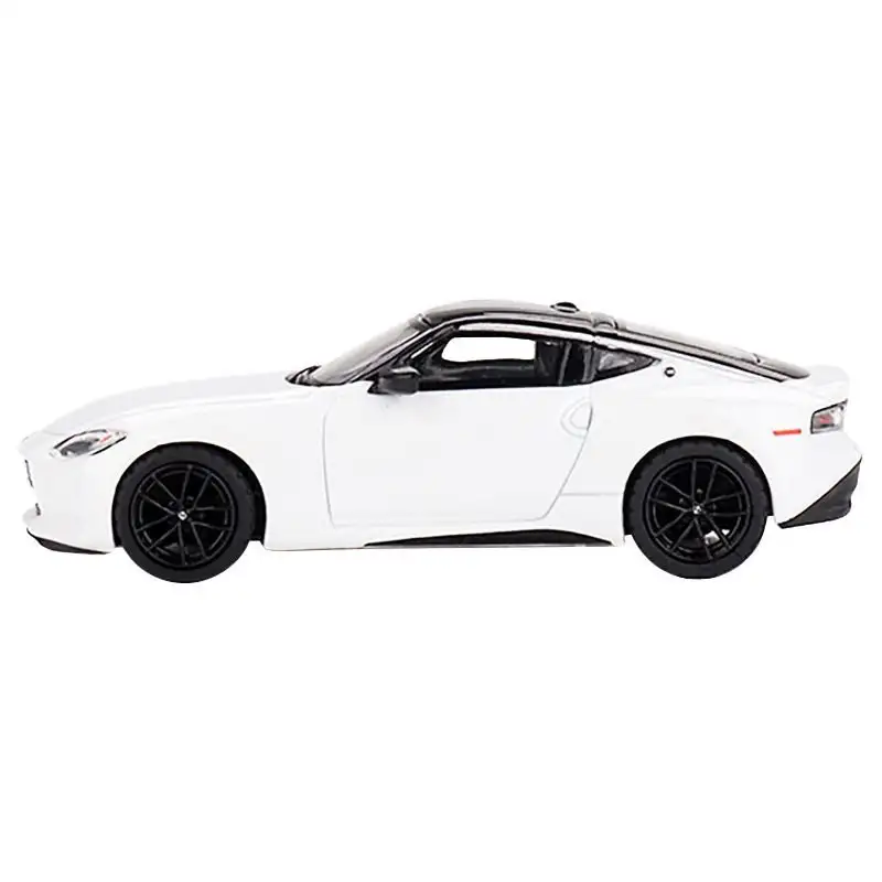 2023 Nissan Z Performance Everest White Metallic with Black Top Limited Edition to 3000 pieces Worldwide 1/64 Diecast Model Car by Mini GT