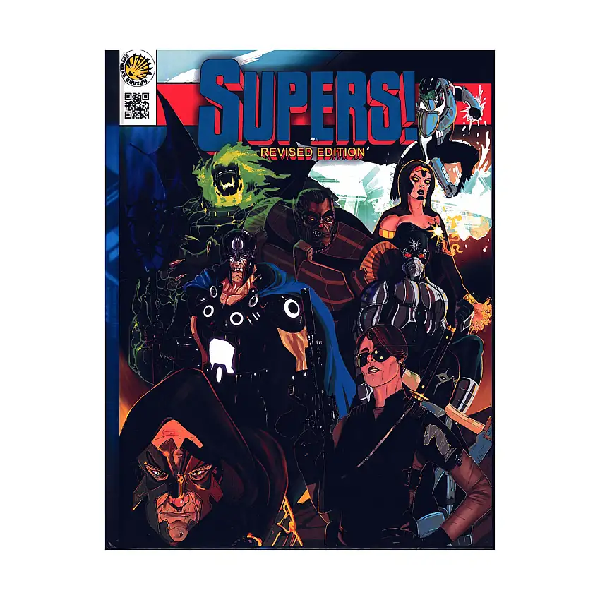 Supers! - The Comic Book RPG (Revised Edition, Villains Cover)