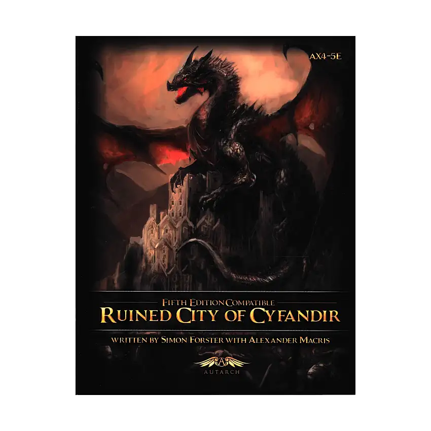 Ruined City of Cyfandir (5th Edition Compatible, POD)