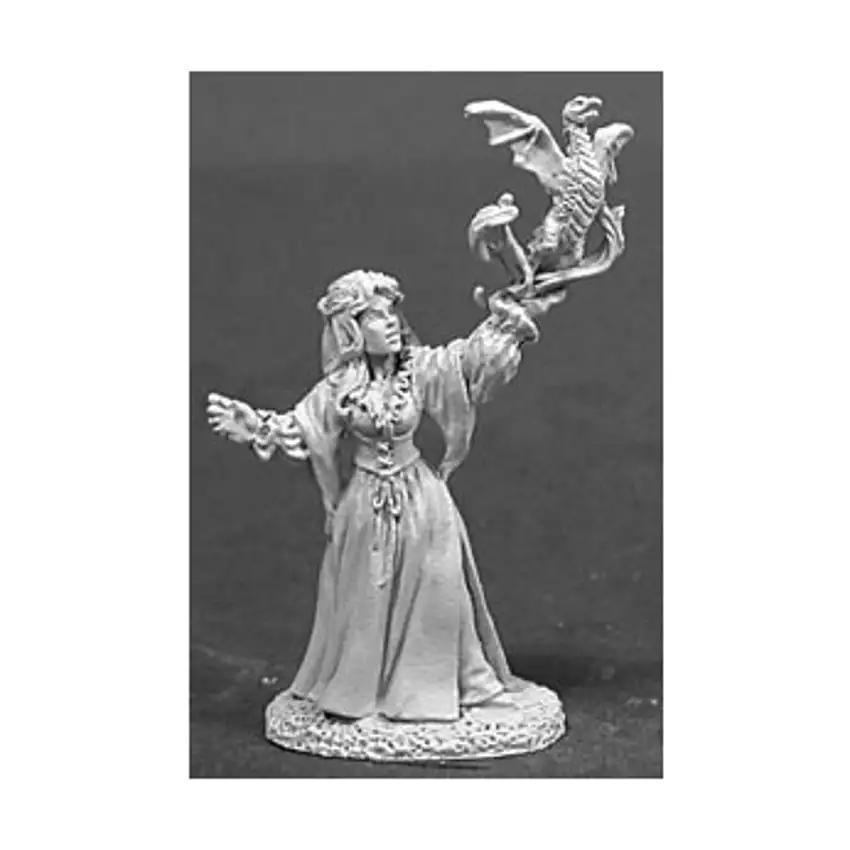 Tristan Loremistress - Human Female Sorceress w/Dragon Familiar