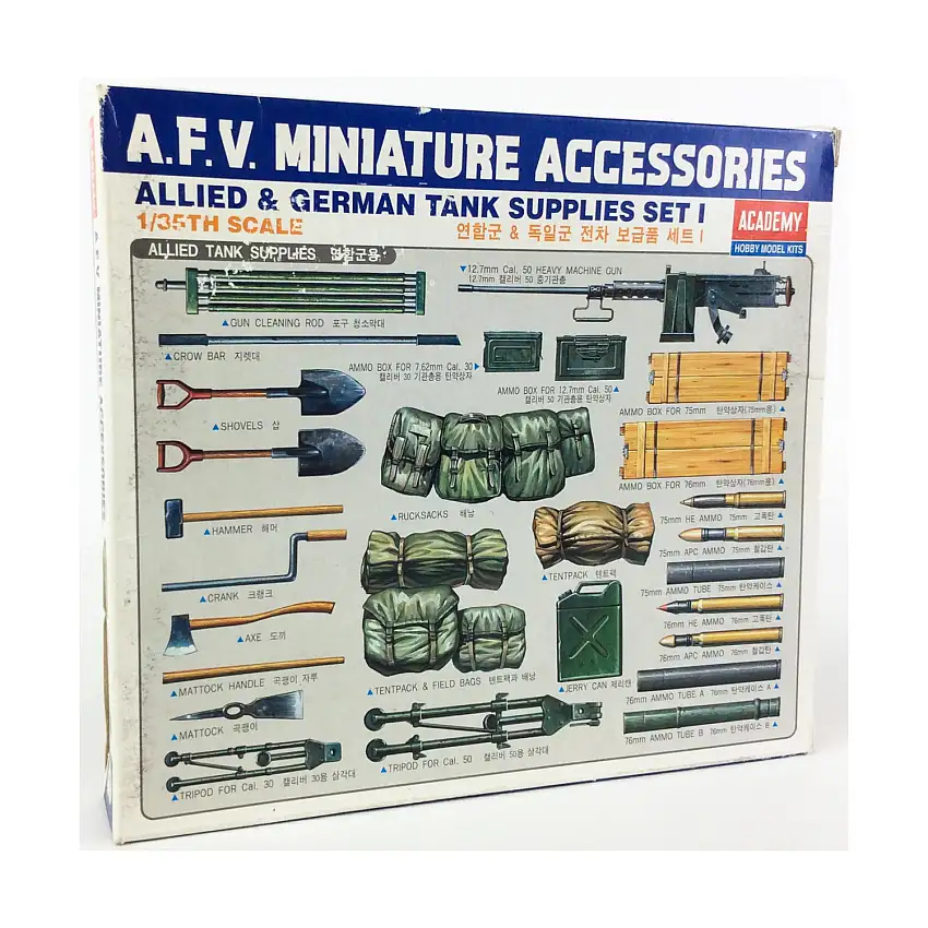 Allied & German Tank Supplies Set I