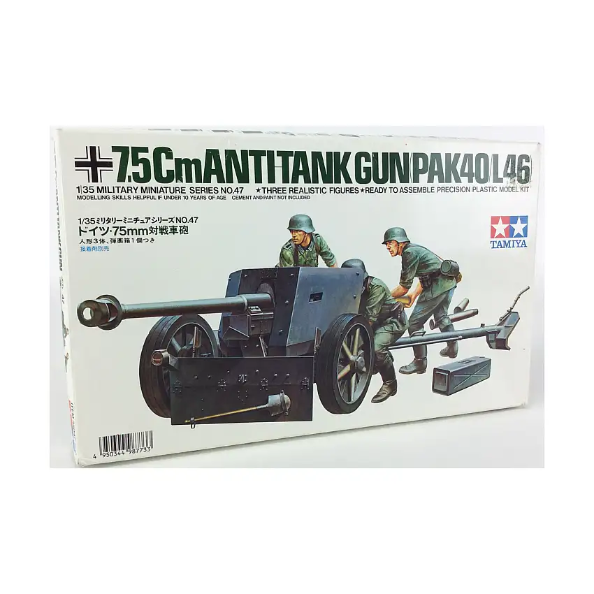 German 7.5cm Anti-Takn Gun Pak40/L46