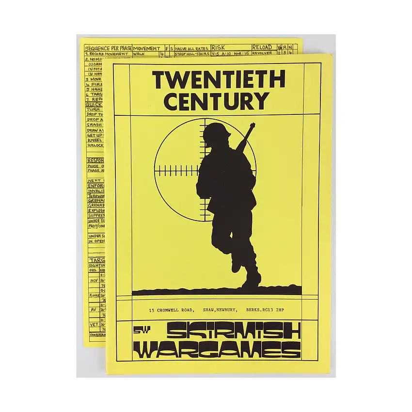 Twentieth Century Rules - Skirmish Wargame