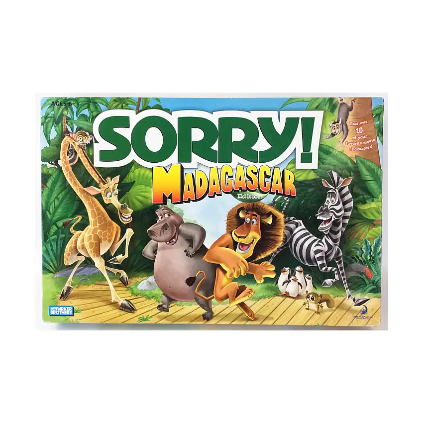 Sorry! - Madagascar Edition