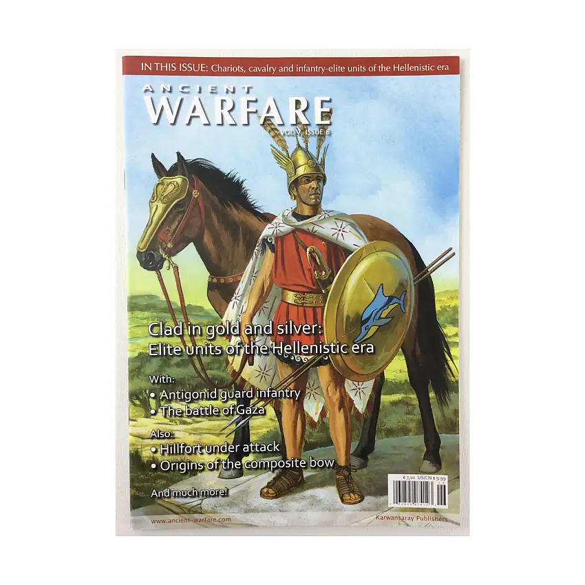 Vol. V, #6 "Clad in Gold and Silver, Antigonid Guard Infantry, The Battle of Gaza"