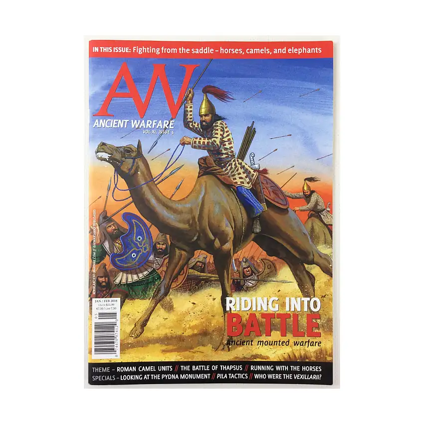 Vol. XI, #5 "Riding Into Battle, Roman Camel Units, The Battle of Thapsus"