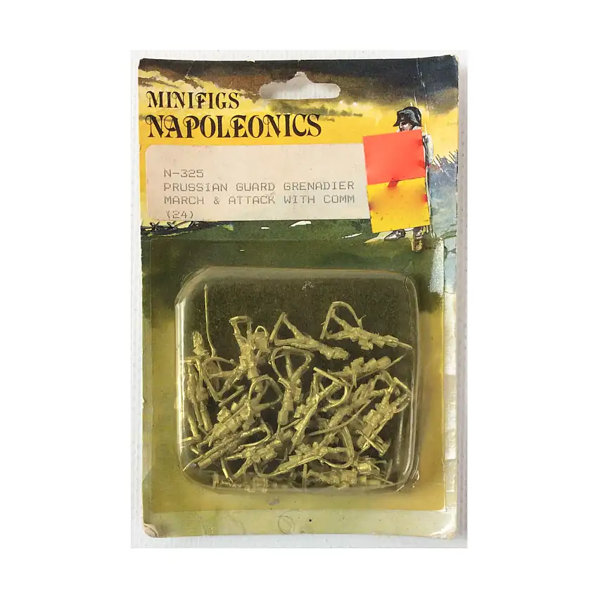 Prussian Guard Grenadier March-Attack w/Command
