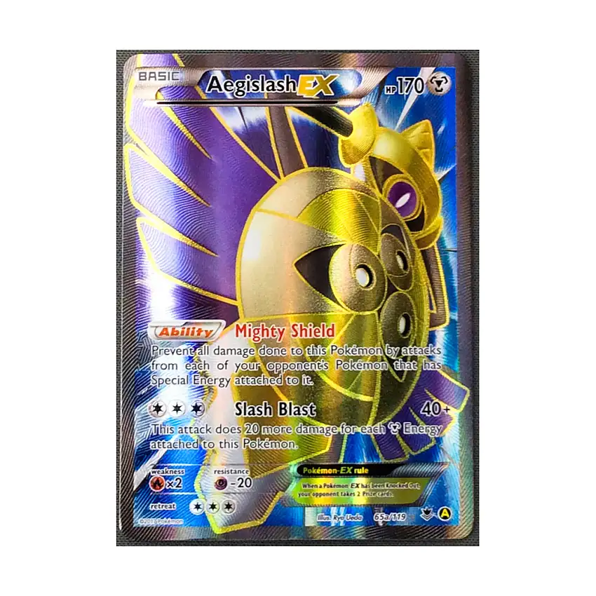 Aegislash EX (P) #65a (Holo)