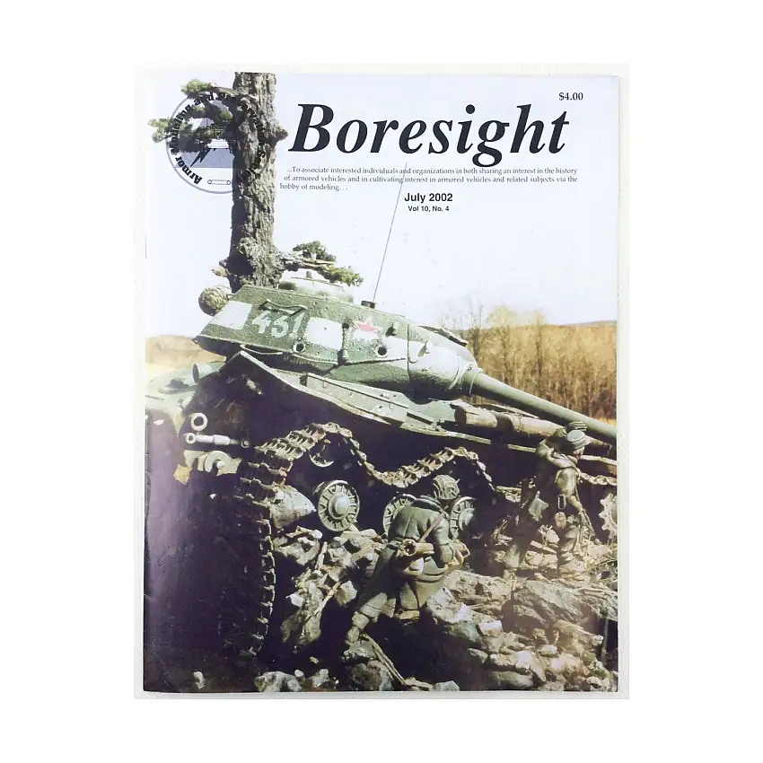 Vol. 10, #4 "Italeri M4 Sherman, Trumpeter T-55, Radio Antennas From Minimeca"